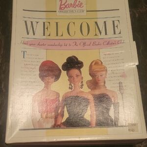 Barbie Collectors Club Welcome Set Date At Eight